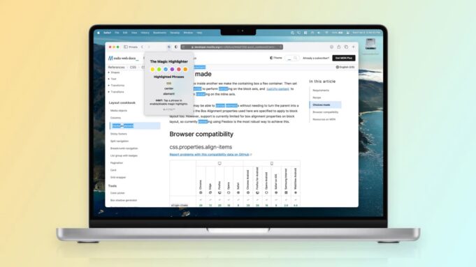 Webové rozšíření Magic Highlighter vám pomůže najít slova, která na webových stránkách hledáte