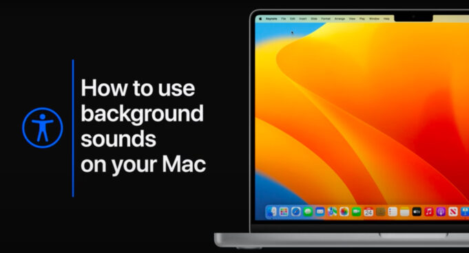 Apple návody – Jak používat zvuky na pozadí na Macu