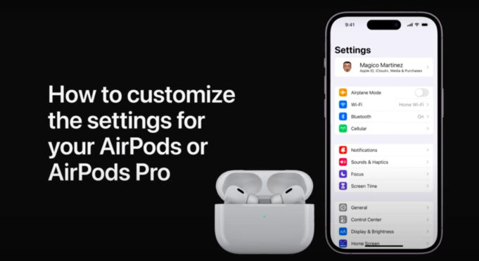 Apple návody – Jak upravit nastavení pro AirPods nebo AirPods Pro