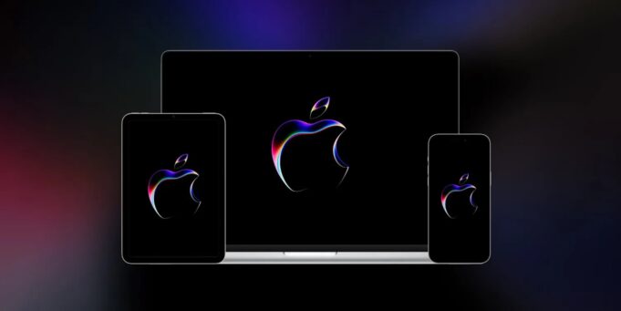 Stáhněte si tapety Basic Apple Guy s logem WWDC23