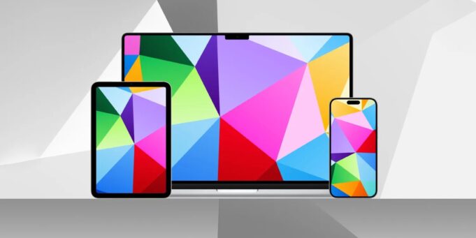 Stáhněte si nové geometrické tapety pro iPhone, iPad a Mac od Basic Apple Guy