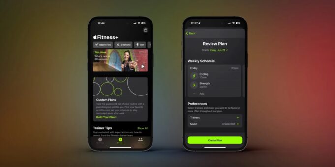 Návod – Jak vytvořit vlastní cvičební plány ve službě Apple Fitness+ na iPhonu