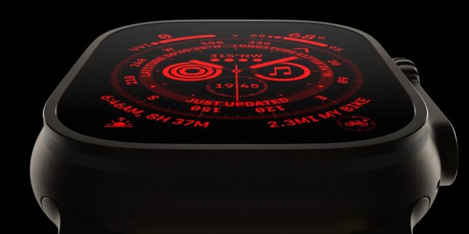 watchOS 10 obsahuje novinku pro uživatele Apple Watch Ultra – automatický noční režim