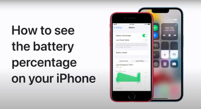 Apple návody – Jak zobrazit procento baterie na iPhonu