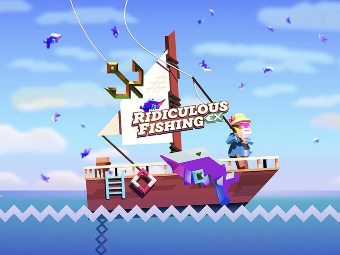 Populární hra Ridiculous Fishing je nyní k dispozici ve službě Apple Arcade