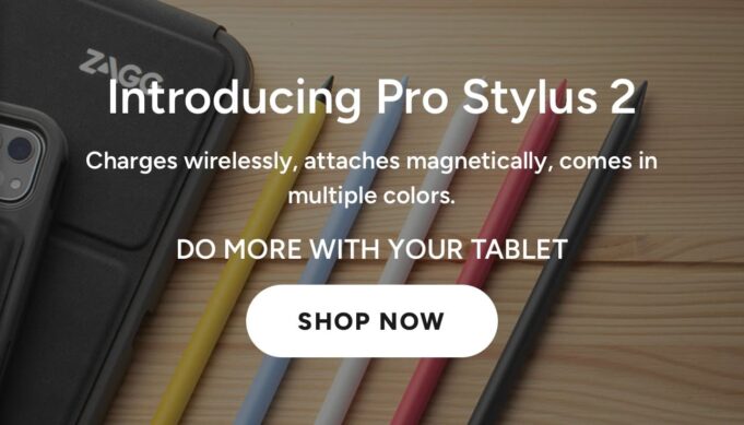 ZAGG vydal konkurenta Apple Pencil 2 s názvem Pro Stylus 2 s bezdrátovým nabíjením