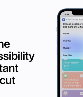 Apple návody – Jak používat Asistenta usnadnění zpřístupnění na Macu v aplikaci Zkratky