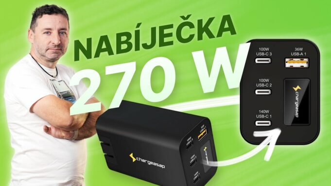 Jan Březina – Novinka z IFA 2023: nejmenší super nabíječka s 270W v praxi