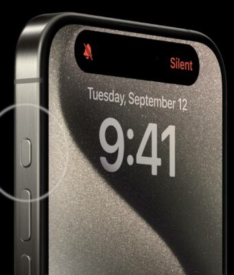 Návod – Jak přepínat mezi vyzváněním a tichým režimem na iPhone 15 Pro