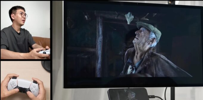 YouTuber Vincent Zhong předvedl iPhone 15 Pro jako náhradu za herní konzoli