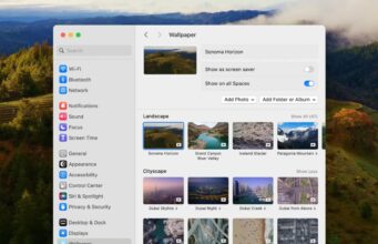 Nová beta verze macOS Sonoma obsahuje spoustu nových animovaných tapet