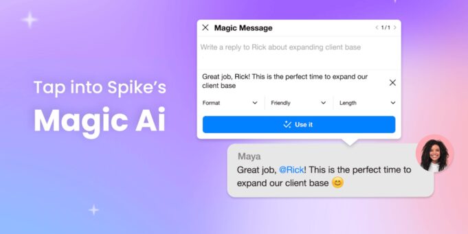 Spike obsahuje novou funkci „Magic AI“