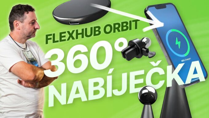 Jan Březina – Nabíjecí stojánek 3v1 z IFA 2023 postavený na magnetický jehlan