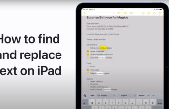 Apple návody – Jak rychle najít a opravit slova a fráze v dokumentech na iPadu