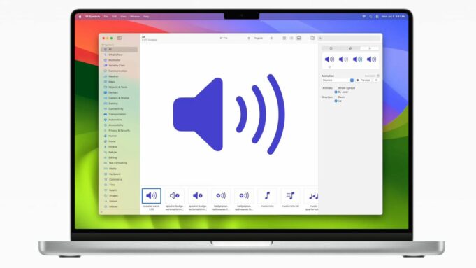 Apple představil SF Symbols 5, novou verzi knihovny ikonografie, kterou poskytuje vývojářům