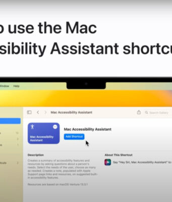 Apple návody – Jak používat zkratku asistenta usnadnění přístupu na Macu