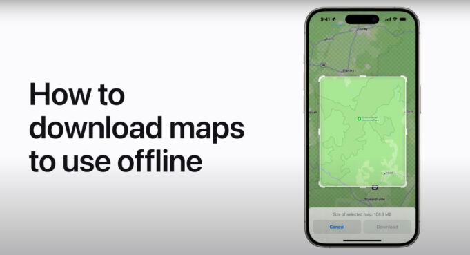 Apple návody – Jak stahovat mapy pro použití offline na iPhonu a iPadu