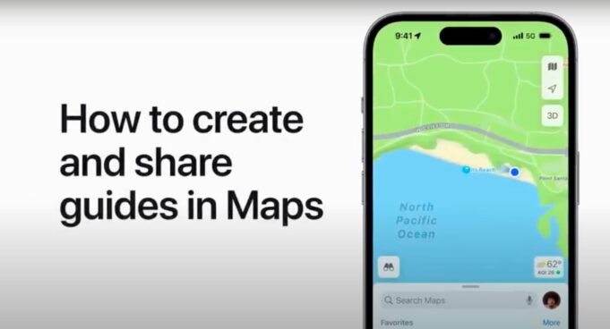 Apple návody – Jak vytvářet a sdílet průvodce v aplikaci Mapy na iPhonu a iPadu