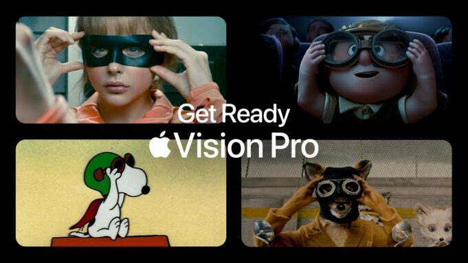 Apple sdílel novou reklamu „Get Ready“ propagující headset Vision Pro