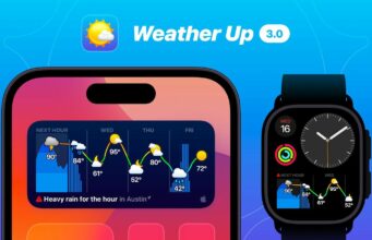 Aplikace Weather Up byla aktualizována o několik nových funkcí, včetně interaktivního widgetu