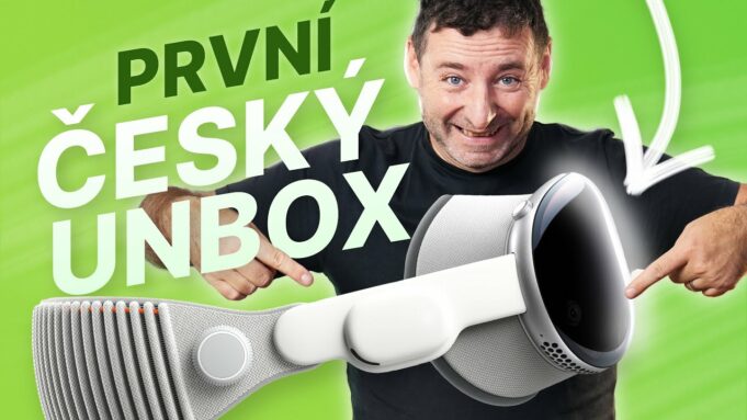 Jan Březina – První český Unboxing Apple Vision Pro (Alisczech vol. 872)