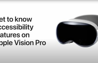 Apple návody – Seznamte se s funkcemi zpřístupnění na Apple Vision Pro