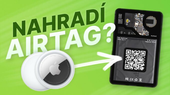 Jan Březina – AirCard je vytuněný AirTag pro peněženky a business karta (Alisczech vol. 885)