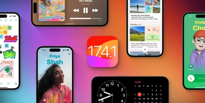 Apple v tichosti vydával upravené verze iOS 17.4.1 a iPadOS 17.4.1