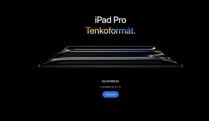 Nové modely iPadu Pro váží méně než modely iPadu Air