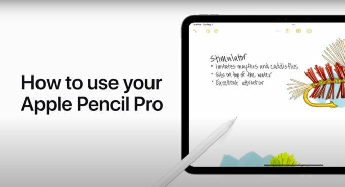 Apple návody – Jak používat Apple Pencil Pro