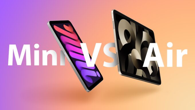 Srovnání iPad mini 6 vs. iPad Air 6 – Který si pořídit?