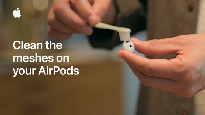 Apple návody – Jak vyčistit síťky na vašich AirPods