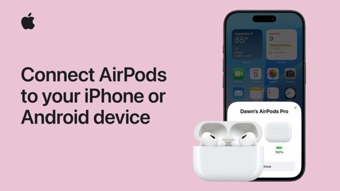 Apple návody – Jak připojit AirPods k iPhonu nebo Android zařízení