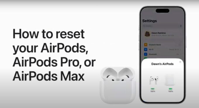 Apple návody – Jak resetovat AirPods, AirPods Pro nebo AirPods Max