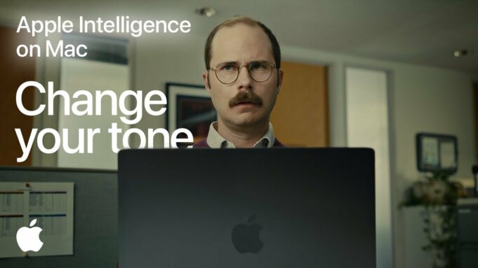 Apple zveřejnil dvě nové vtipné reklamy na Apple Intelligence na Macu