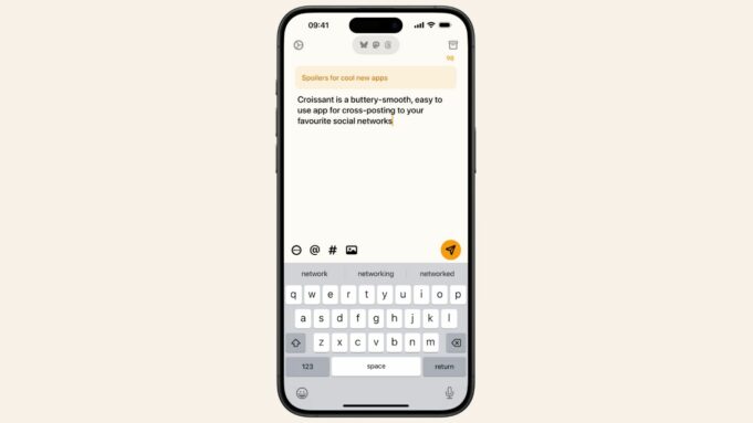 Aplikace „Croissant“ vám usnadní sdílení příspěvků na Threads, Bluesky a Mastodon