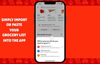 DoorDash nyní umí importovat seznamy potravin z aplikace Připomínky