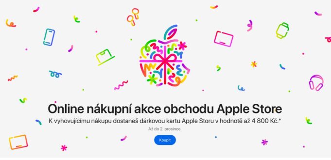 Apple odstartoval každoroční čtyřdenní nákupní akci Black Friday
