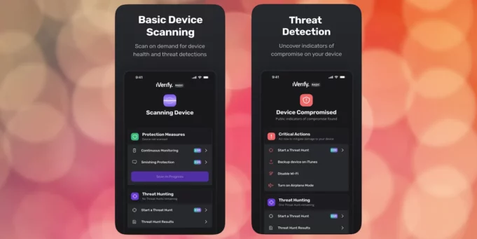 Nově vydaná aplikace vám umožňuje pravidelně skenovat váš iPhone na spyware Pegasus