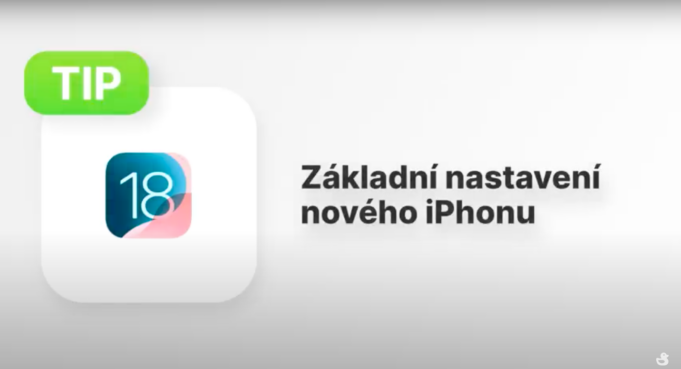 Jan Březina – Apple Tip: Jak nastavit nový iPhone
