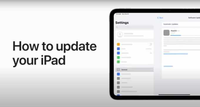 Apple návody – Jak aktualizovat váš iPad
