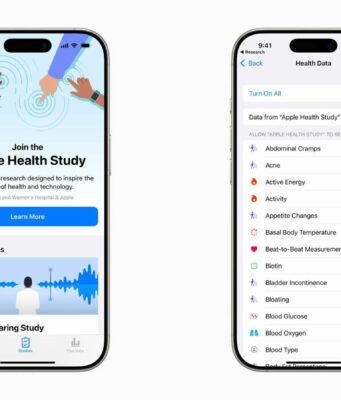 V aplikaci Apple Research je dnes spuštěna nová komplexní studie Apple Health Study