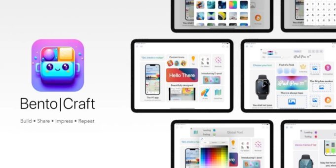 Bento|Craft je skvělý nástroj pro snadnou tvorbu grafiky ve stylu Apple