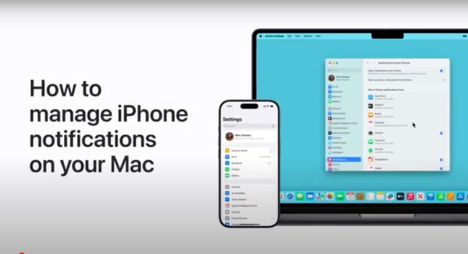 Návod – Jak spravovat oznámení z iPhonu na Macu