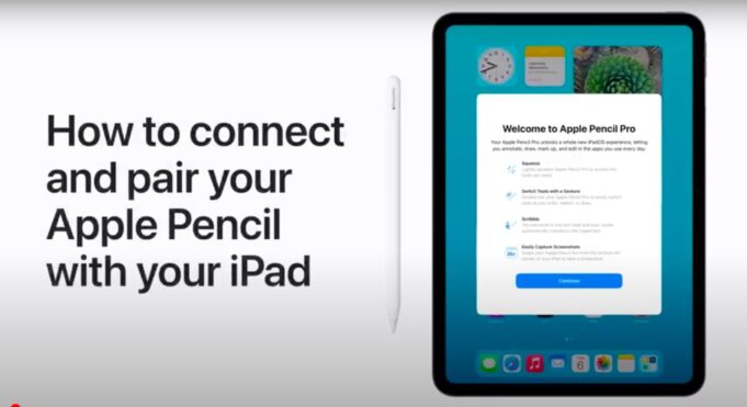 Apple návody – Jak připojit a spárovat Apple Pencil s iPadem