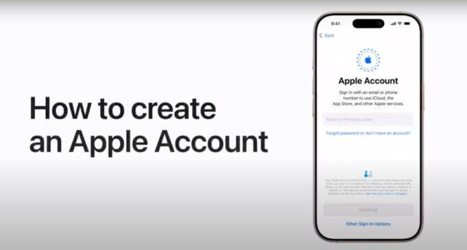 Apple návody – Jak si vytvořit účet Apple