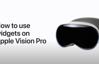 Apple návody – Jak používat widgety na Apple Vision Pro