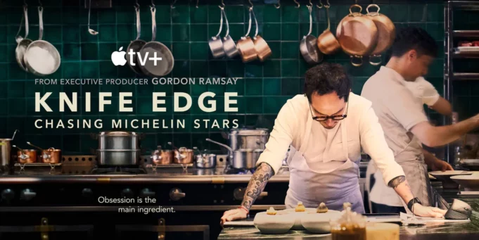 Na Apple TV+ dorazil nový kulinářský dokument „Na ostří nože – Hon za michelinskými hvězdami“ od Gordona Ramsayho