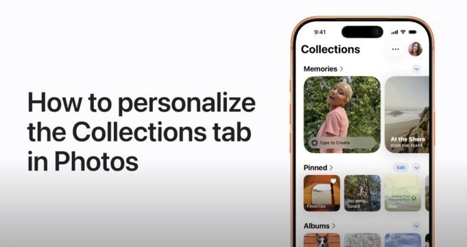 Apple návody – Jak si přizpůsobit kartu Kolekce v aplikaci Fotky na iPhonu