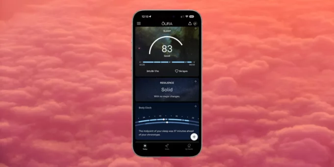 Oura ukazuje, jak by mohl vypadat přehledná aplikace Zdraví